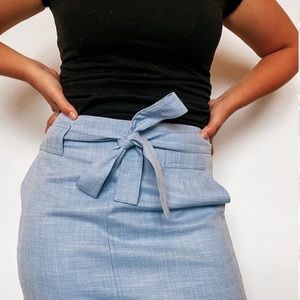 Banana Republic blue skirt